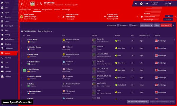 Football Manager 2019 Screenshot 2, Full Version, PC Game, Download Free