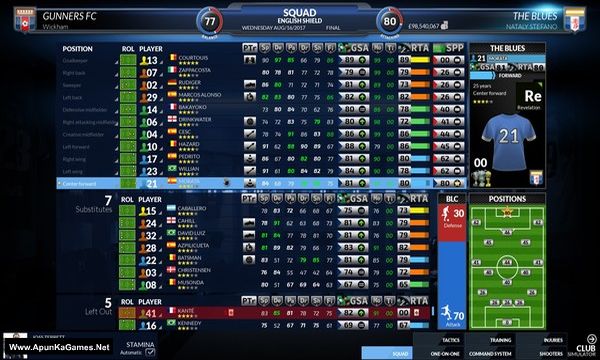 Football Club Simulator 19 Screenshot 3, Full Version, PC Game, Download Free