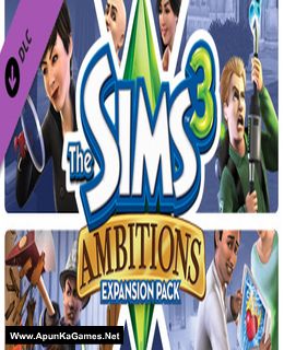 The Sims 3: Ambitions Cover, Poster, Full Version, PC Game, Download Free