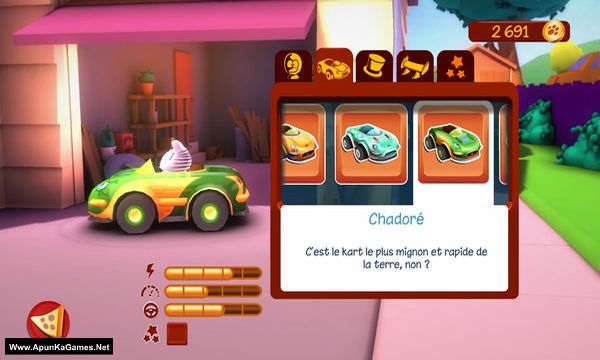 Garfield Kart Screenshot 1, Full Version, PC Game, Download Free