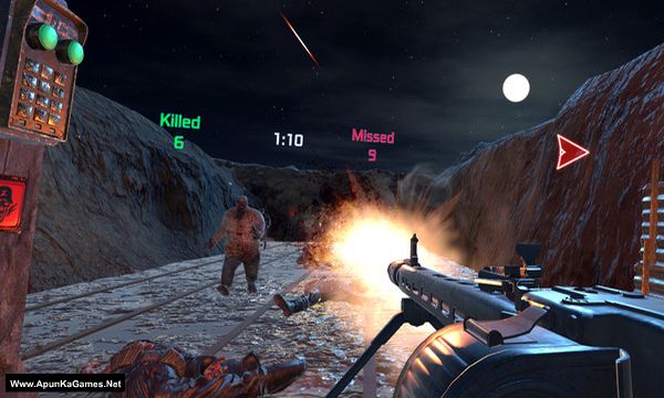 WW2 Zombie Range VR Screenshot 2, Full Version, PC Game, Download Free