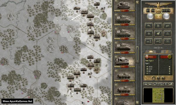 Panzer Corps: U.S. Corps Screenshot 2, Full Version, PC Game, Download Free