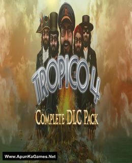 Tropico 4 + Complete DLC Cover, Poster, Full Version, PC Game, Download Free