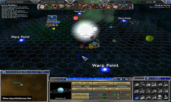 Space Empires V Screenshot 1, Full Version, PC Game, Download Free