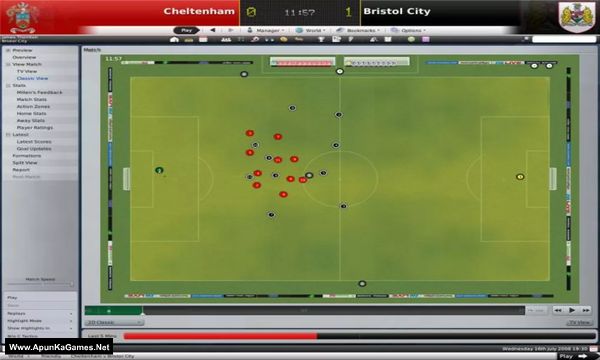 Football Manager 2009 Screenshot 2, Full Version, PC Game, Download Free