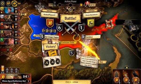 A Game of Thrones: The Board Game Screenshot 1, Full Version, PC Game, Download Free