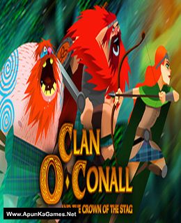 Clan O'Conall and the Crown of the Stag Cover, Poster, Full Version, PC Game, Download Free