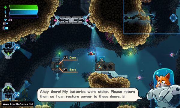 Astro Aqua Kitty Screenshot 1, Full Version, PC Game, Download Free