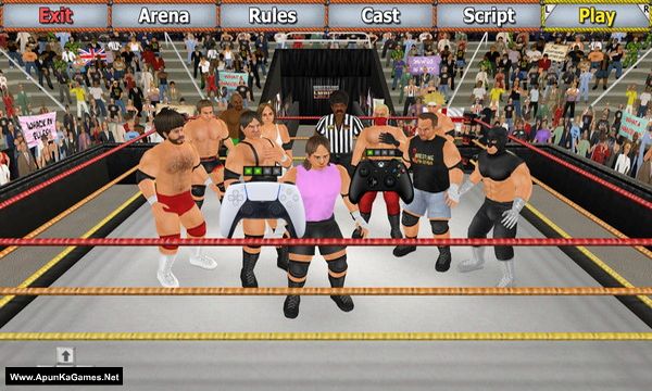 Wrestling Empire Screenshot 1, Full Version, PC Game, Download Free