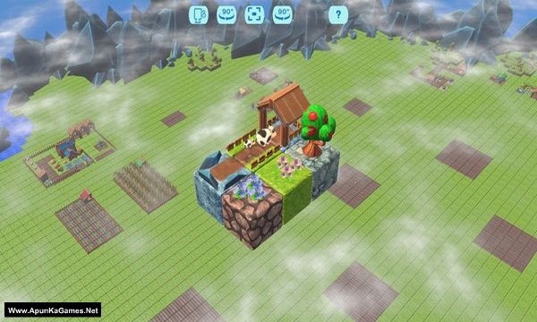 Floating Farmer - Logic Puzzle Screenshot 1, Full Version, PC Game, Download Free