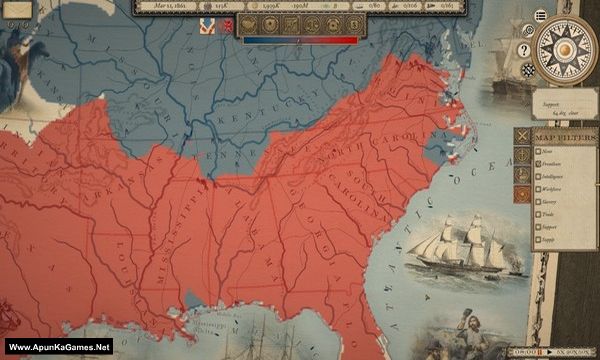 Grand Tactician: The Civil War (1861-1865) Screenshot 3, Full Version, PC Game, Download Free