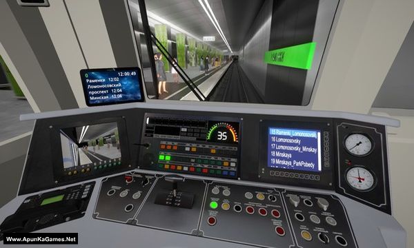 Metro Simulator Screenshot 1, Full Version, PC Game, Download Free
