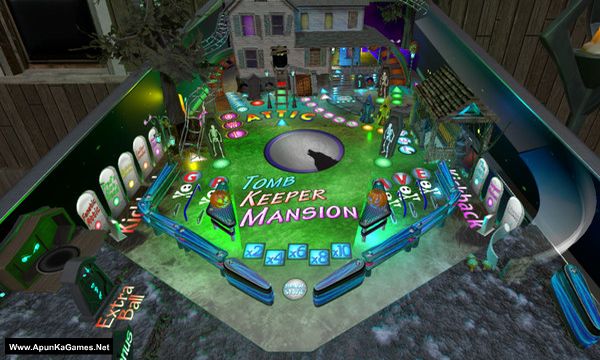 Tomb Keeper Mansion Deluxe Pinball Screenshot 1, Full Version, PC Game, Download Free