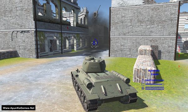 WWII Tanks: Battlefield Screenshot 2, Full Version, PC Game, Download Free
