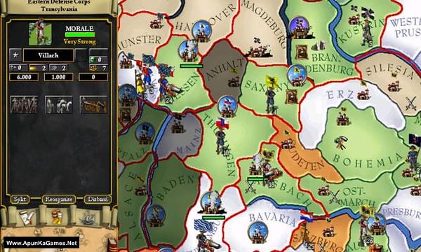 Europa Universalis 1 Screenshot 1, Full Version, PC Game, Download Free