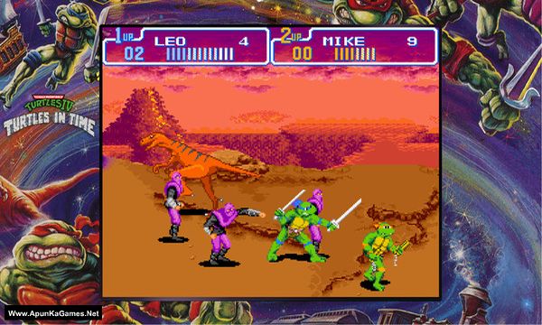 Teenage Mutant Ninja Turtles: The Cowabunga Collection Screenshot 1, Full Version, PC Game, Download Free