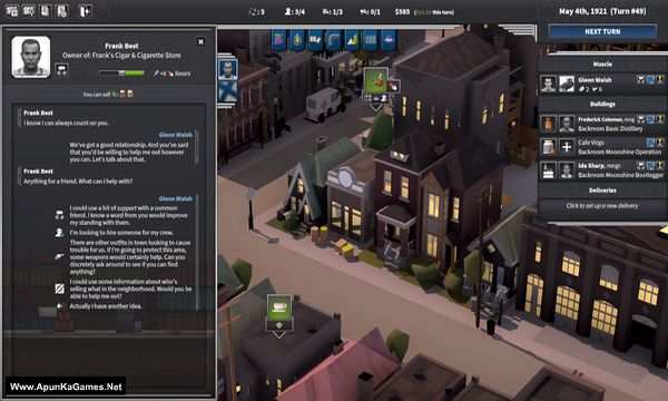 City of Gangsters Screenshot 1, Full Version, PC Game, Download Free