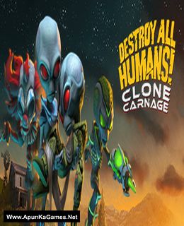 Destroy All Humans: Clone Carnage Cover, Poster, Full Version, PC Game, Download Free
