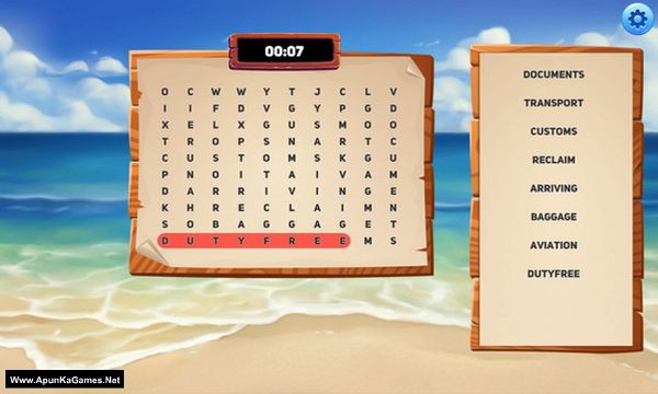 Word Search Vacation Screenshot 3, Full Version, PC Game, Download Free