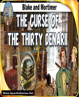 Blake and Mortimer: The Curse of the Thirty Denarii Cover, Poster, Full Version, PC Game, Download Free