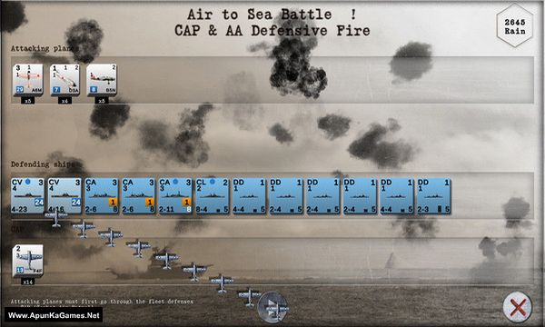 Carrier Battles 4 Guadalcanal: Pacific War Naval Warfare Screenshot 1, Full Version, PC Game, Download Free