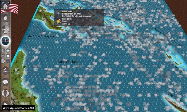 Carrier Battles 4 Guadalcanal: Pacific War Naval Warfare Screenshot 1, Full Version, PC Game, Download Free