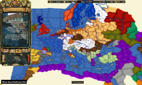 Europa Universalis II Screenshot 1, Full Version, PC Game, Download Free