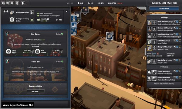 City of Gangsters: Atlantic City Screenshot 1, Full Version, PC Game, Download Free