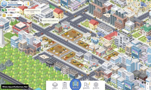 Pocket City Screenshot 1, Full Version, PC Game, Download Free
