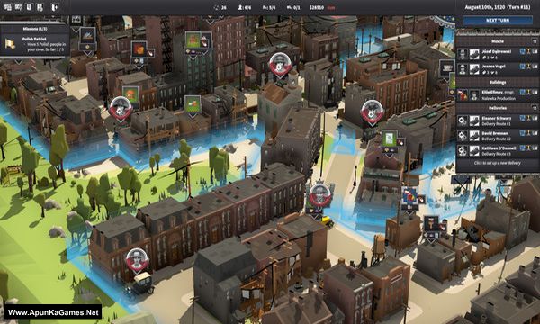 City of Gangsters: The Polish Outfit Screenshot 1, Full Version, PC Game, Download Free