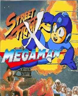 Street Fighter X Mega Man cover new